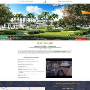 Mẫu website bất động sản 01