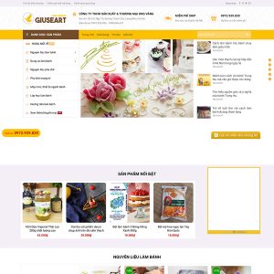 Mẫu website bán hàng