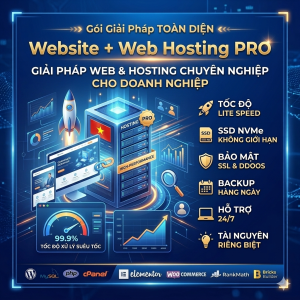 Website + Hosting gói A cho một website